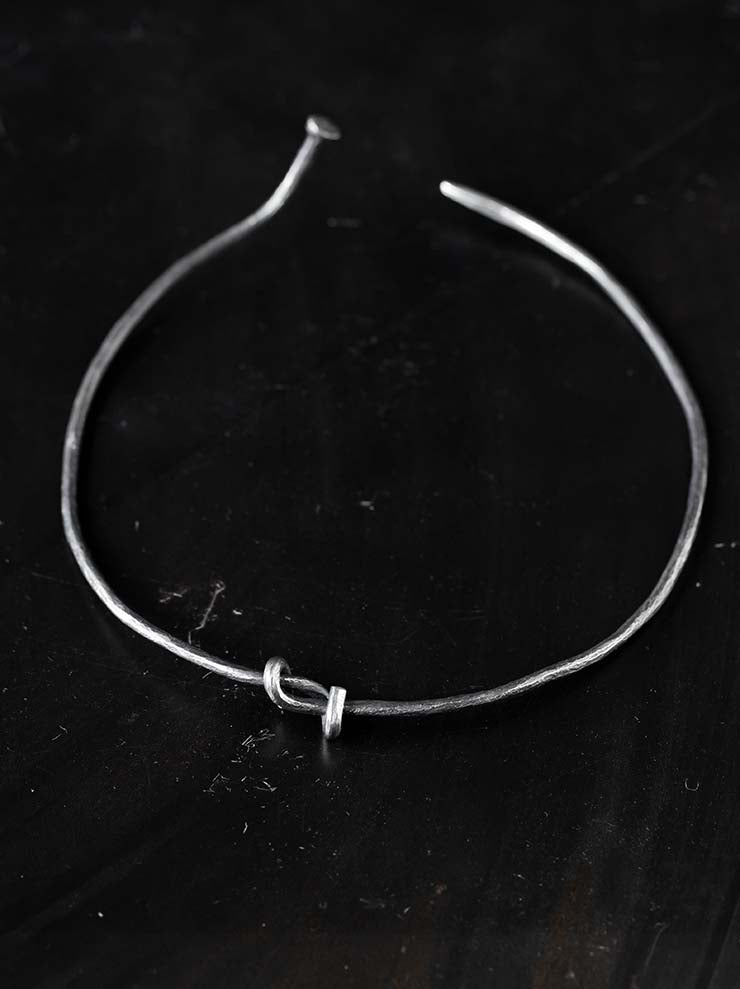 DETAJ<br> SILVER NECK LACE / RE-N01
