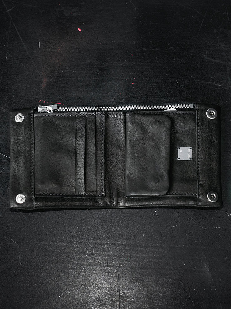 GUIDI<br>カンガルーレザーウォレット B7P BLKT / KANGAROO FULL GRAIN