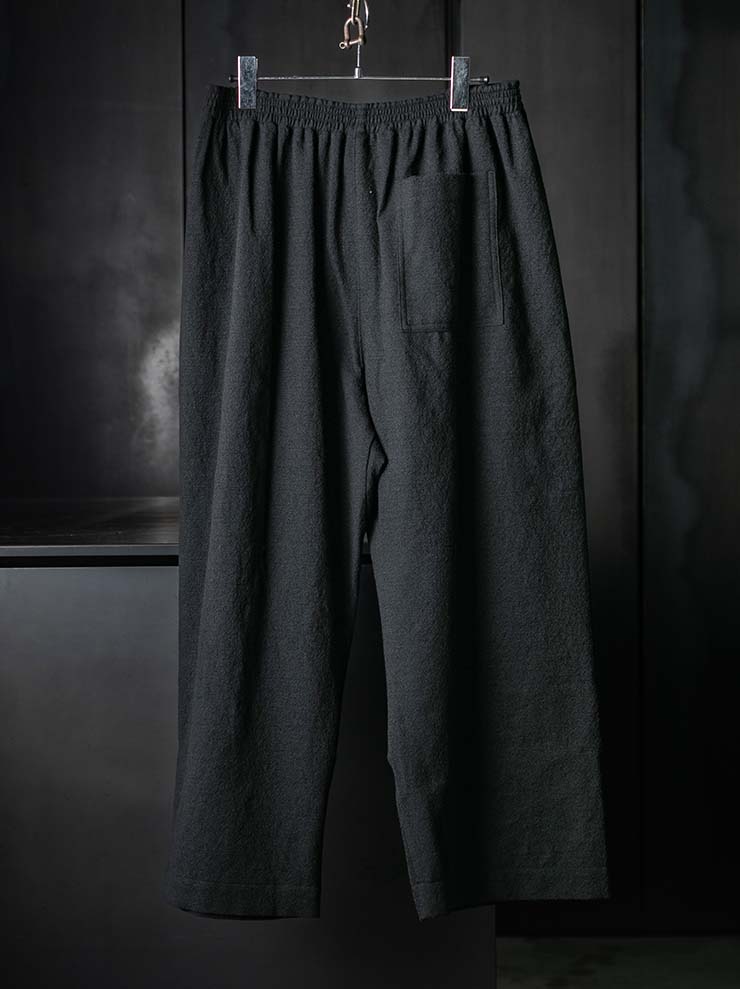 WRIGHT + DOYLE<br>UNISEX MATHIR TROUSERS / EBONY