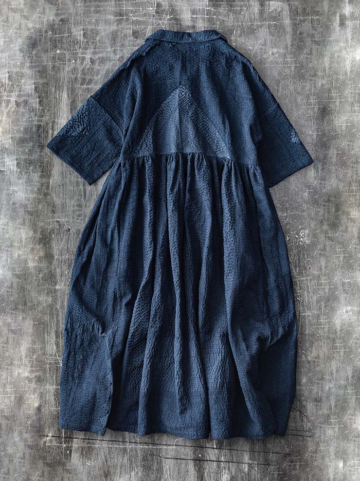 By Walid<br>WOMENS WEDNESDAY DRESS / INDIGO / SIZE XS