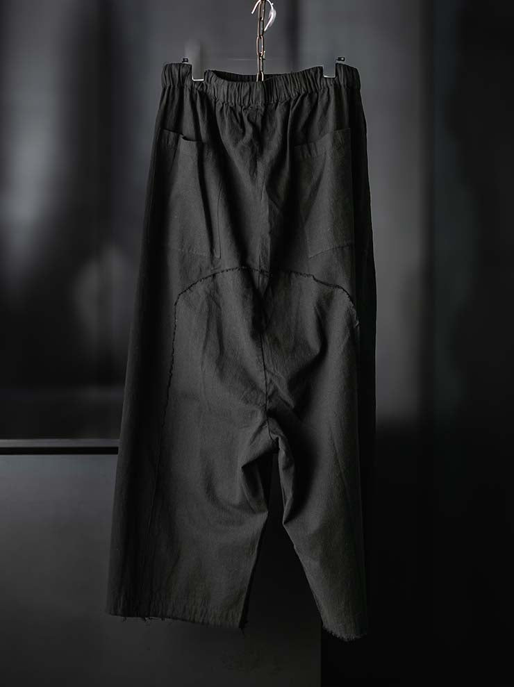 GATHERING<br>Hobo pant / BLACK