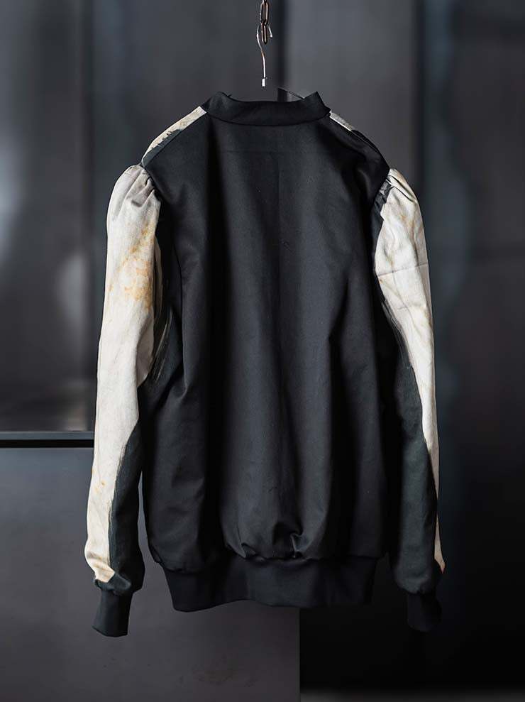IA LONDON<br>WOMENS VICTORIA BOMBER JACKET / MAIDEN DRESS PRINT