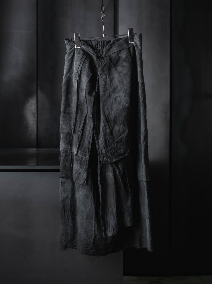 ATELIER SUPPAN<br>WOMENS Torn Skirt / E26-48