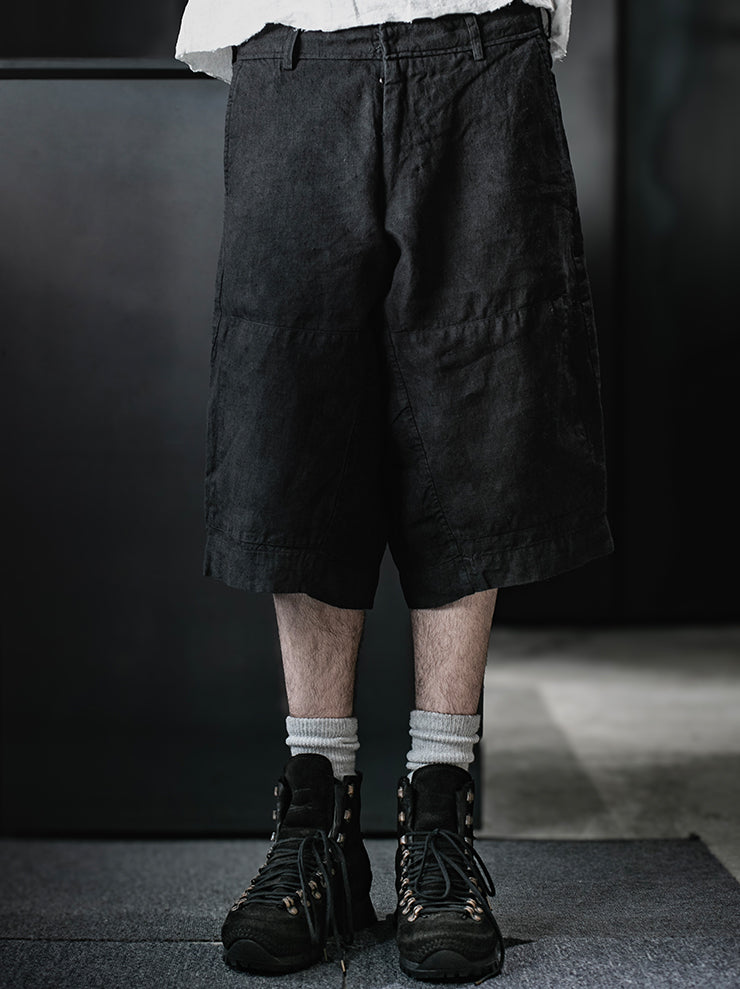 ATELIER SUPPAN<br>MENS Light hemp shorts / E26-11