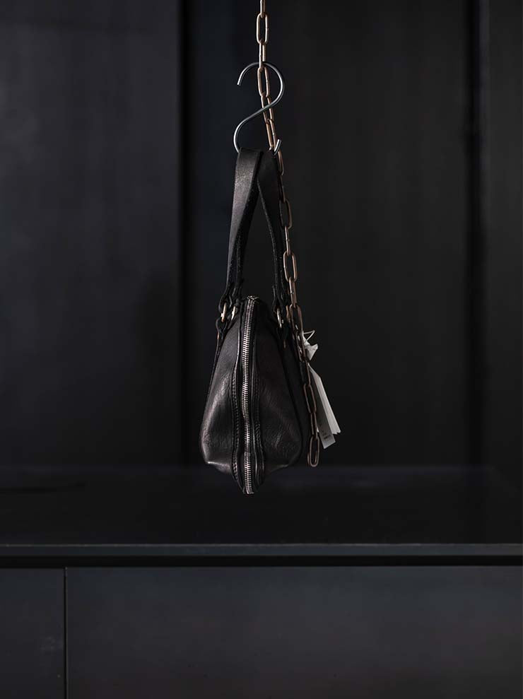GUIDI<br> Extra Small Handle Bag GB00 BLKT / SOFT HORSE
