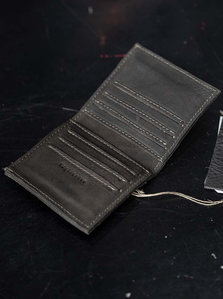 Tagliovivo<br> Bifold Wallet CULATTA REVERSE / ONYX<br> - exclusive for 24th of AUGUST -