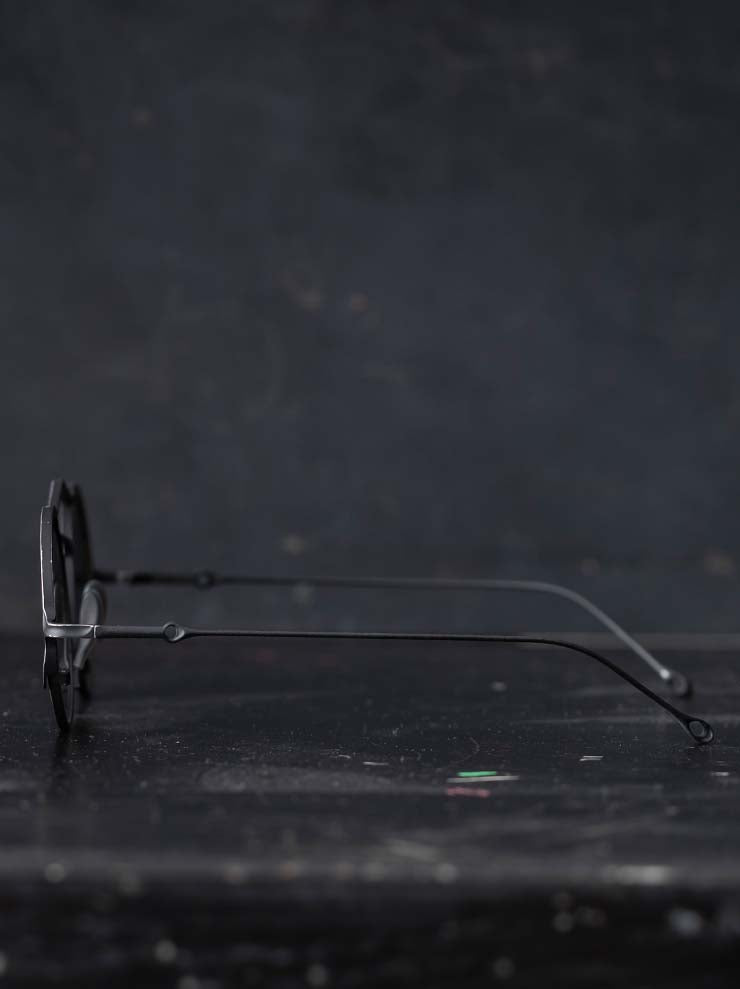 RIGARDS<br/>TITANIUM フレームサングラス / BLACK × BLACK / RG1077TI