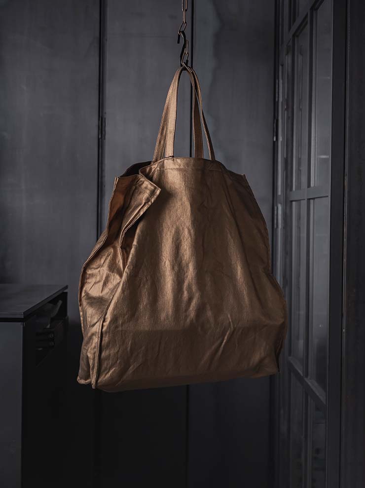 UMA WANG<br> Big Shopping Bag / GOLD