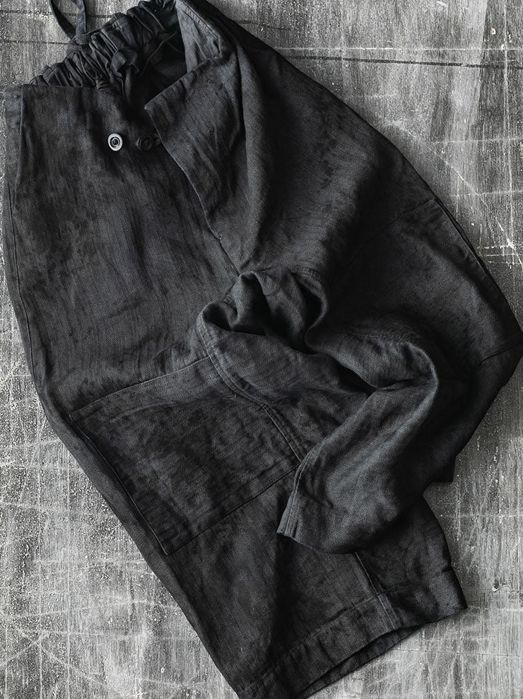 ATELIER SUPPAN<br>UNISEX HEAVY HEMP TROUSERS / W26-44