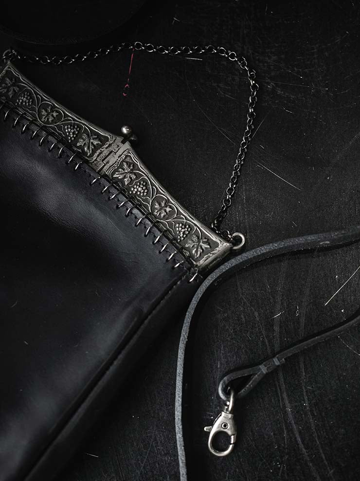 MDK – MIRANDA KALOUDIS <br>TERAKISS BAG / BLACK - Exclusively made for 24TH OF AUGUST