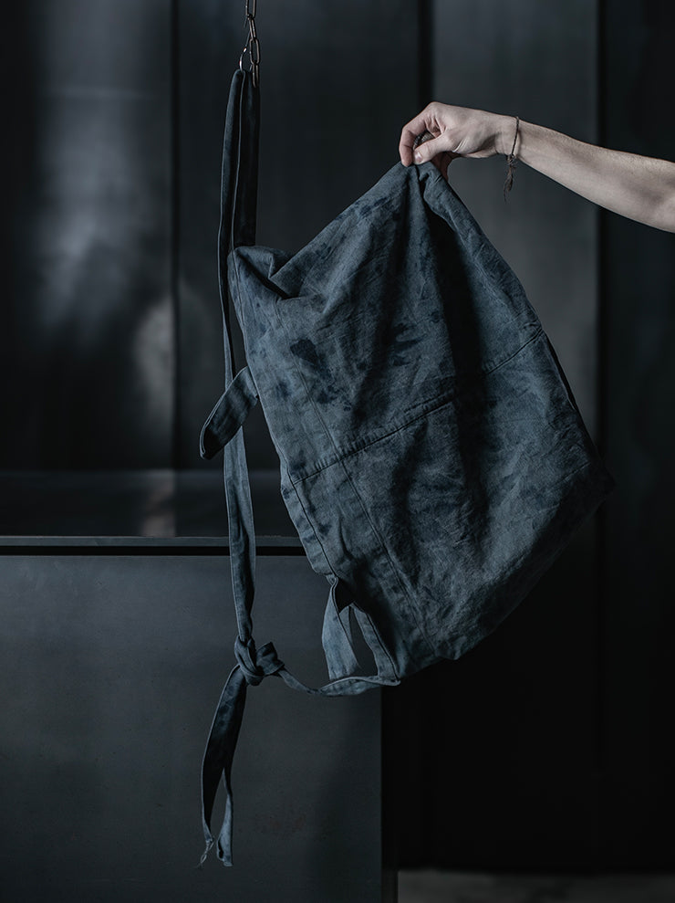 ATELIER SUPPAN<br>Large bag with loops and attached / E26-29