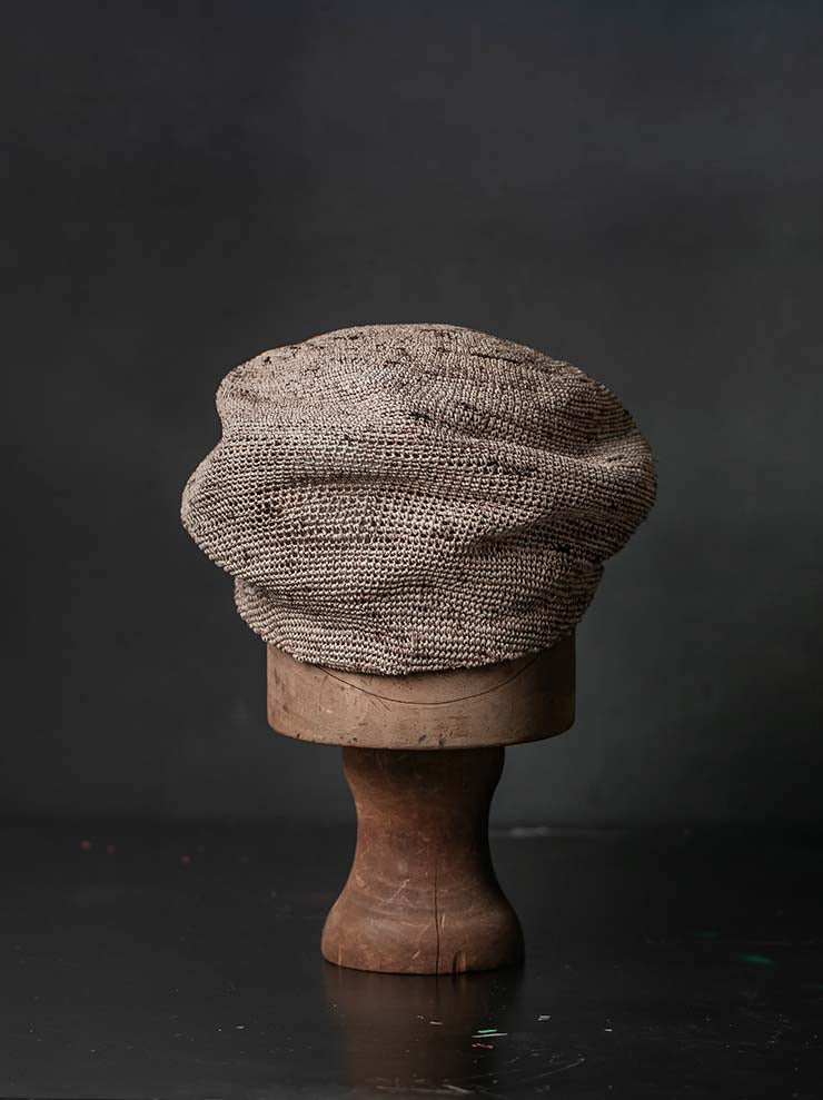 HORISAKI<br>TOQUILLA STRAW HAT SHNLK - ss26 / CAMEL