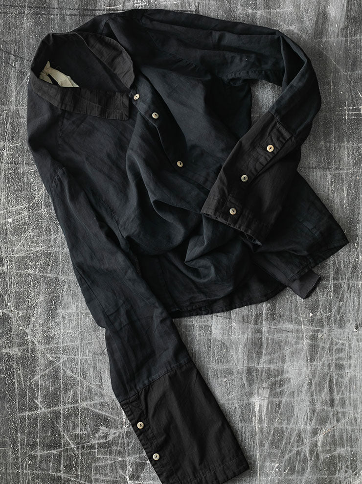 ATELIER SUPPAN<br>MENS COTTON  SHIRT / W26-08