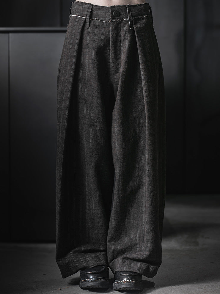 WRIGHT + DOYLE<br>UNISEX KASSEL TROUSERS / BARK