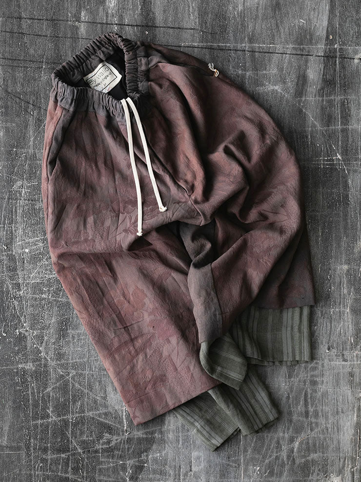 By Walid<br> MENS MCLAREN TROUSER / BROWN / SIZE M