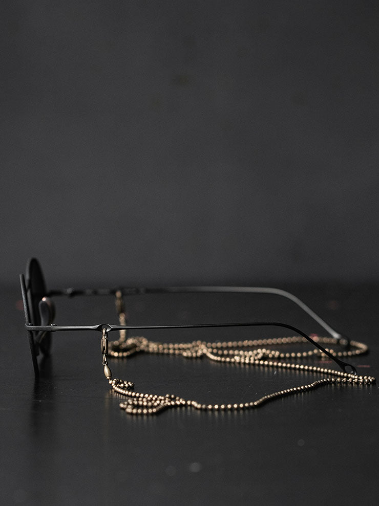 RIGARDS × UMA WANG<br>TITANIUM フレームサングラス / DARK BRONZE ANTIQUE / RG00UW14