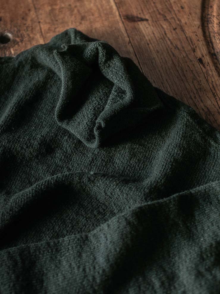 DANIEL ANDRESEN<br>Turtle pullover thapsy / pine