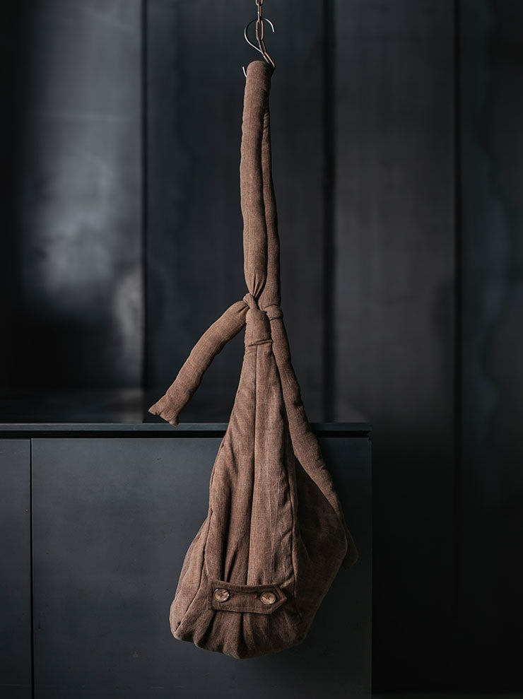 GATHERING<br>ROLY POLY BAG / BROWN