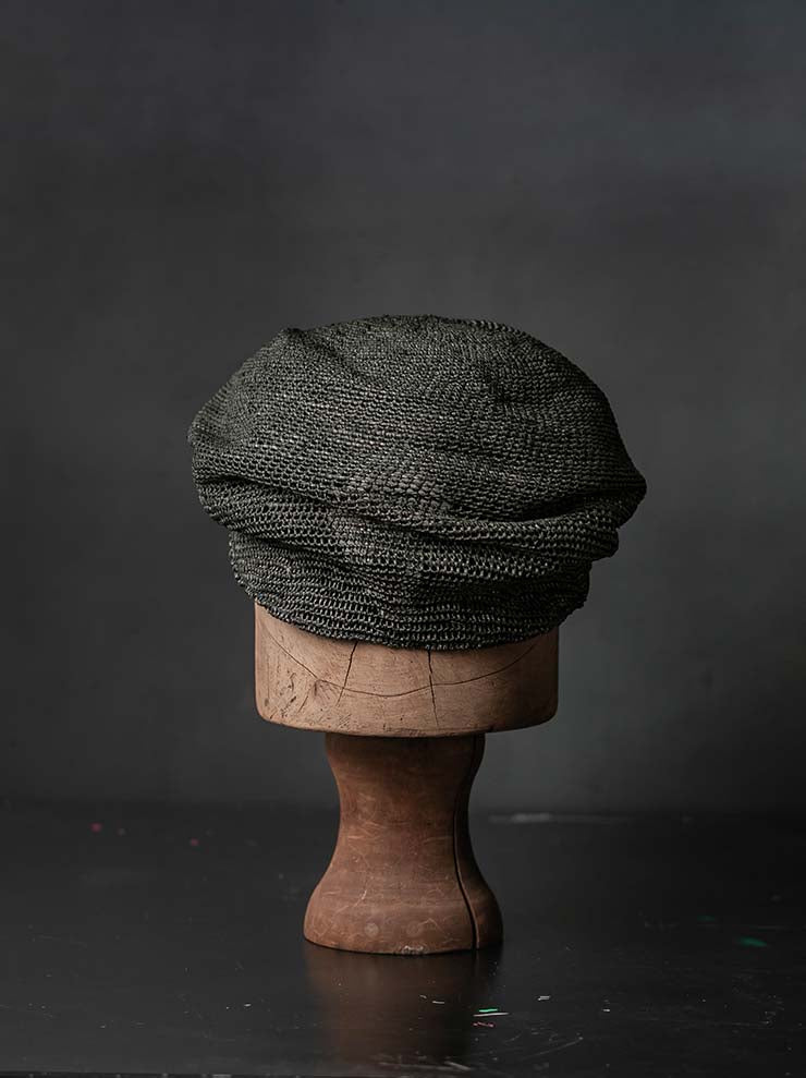 HORISAKI<br>TOQUILLA STRAW HAT SHNLK - ss26 / GREY / SIZE S-M