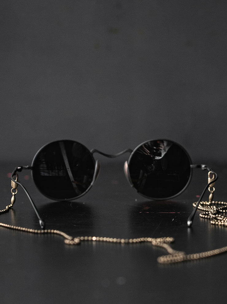 RIGARDS × UMA WANG<br>TITANIUM フレームサングラス / DARK BRONZE ANTIQUE / RG00UW14