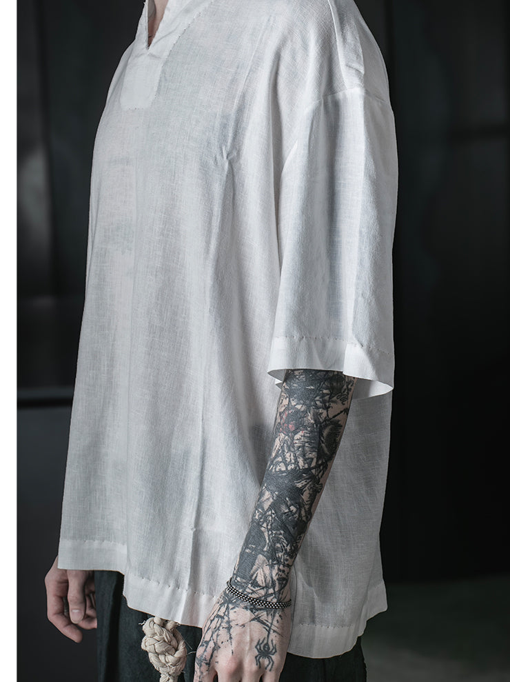 MONAD<br>Cullen Tee / White