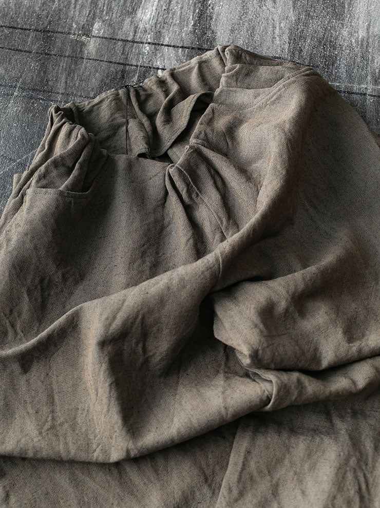 ATELIER SUPPAN<br>WOMENS LIGHT WOOL TROUSERS / W26-43