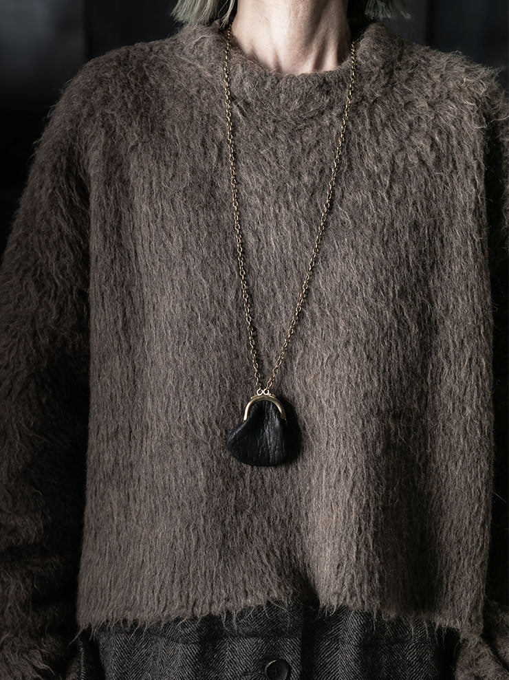 MDK – MIRANDA KALOUDIS<br>PETITE PURSE / COWHIDE LEATHER / BLACK