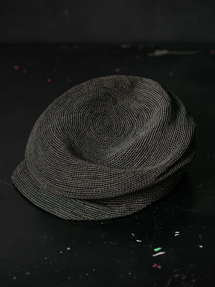 HORISAKI<br>TOQUILLA STRAW HAT SHNLK - ss26 / GREY / SIZE M-L