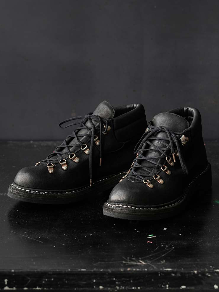 GUIDI<br>MENS ハイキングシューズ SOLE RUBBER 190M BLKT / CALF FULL GRAIN