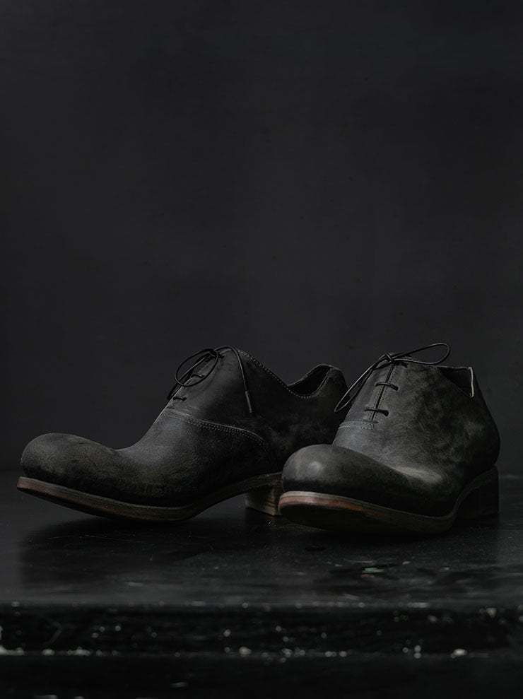 EMATYTE<br />MENS Horse Leather Culatta Reverse Shoes / Grey R