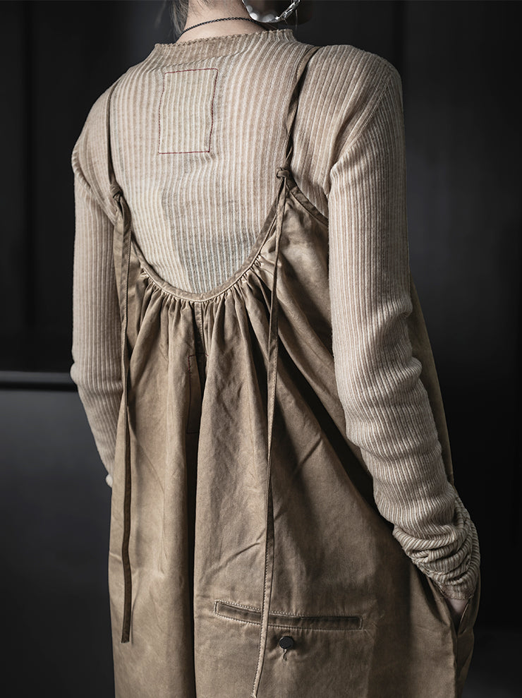 UMA WANG<br>WOMENS PAUL PANTS / TAN