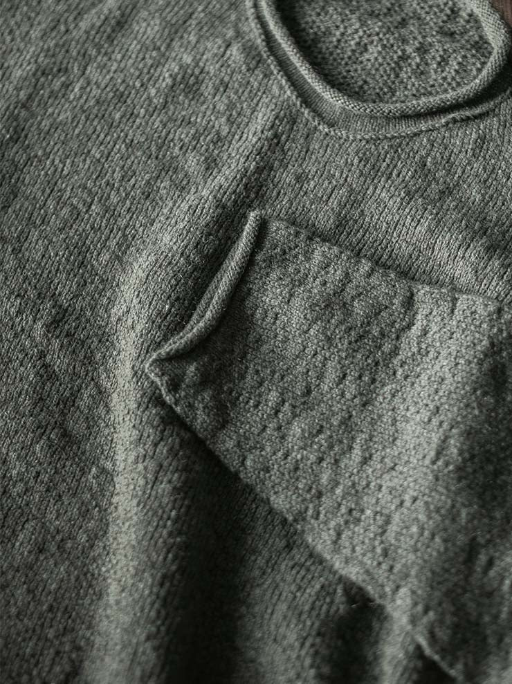 DANIEL ANDRESEN<br>Crew neck pullover Tala / Salvia