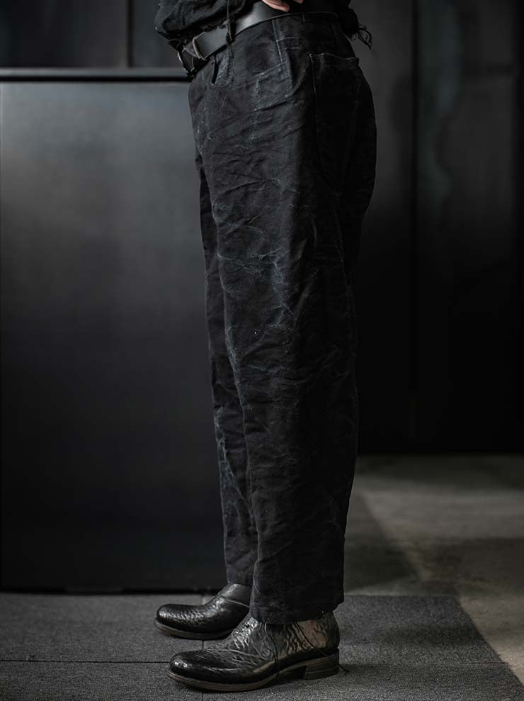 P.R.PATTERSON<br>SELVEDGE NETTLE JEANS / BLACK
