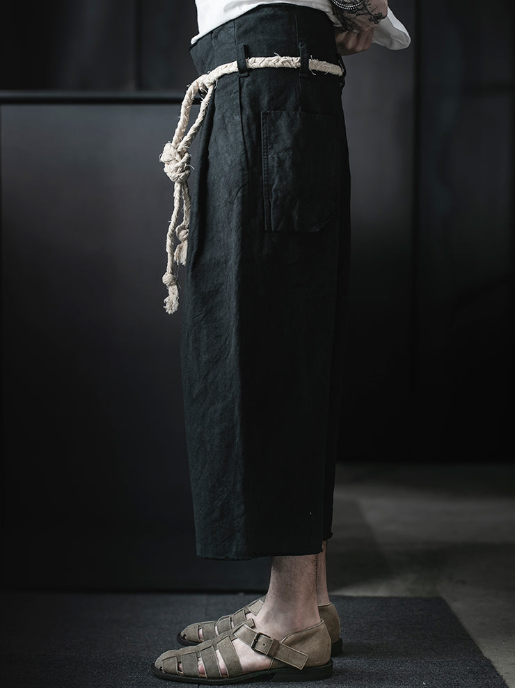 MONAD<br>Nakamura Shorts / Handdyed GreyNakamura-Shorts