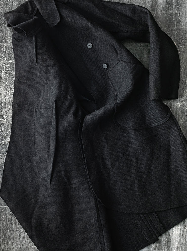 ATELIER SUPPAN<br>WOMENS CACHMERE COAT / W26-26