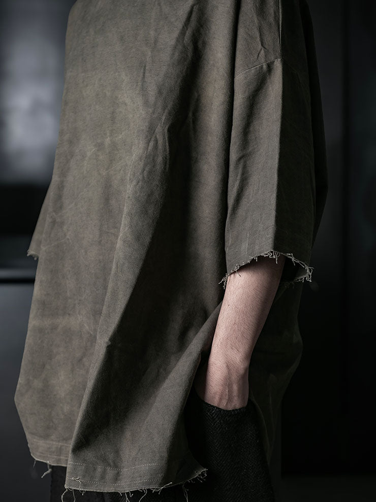 GATHERING<br>UNISEX BEEKEEPER SHIRT / DYED GREY