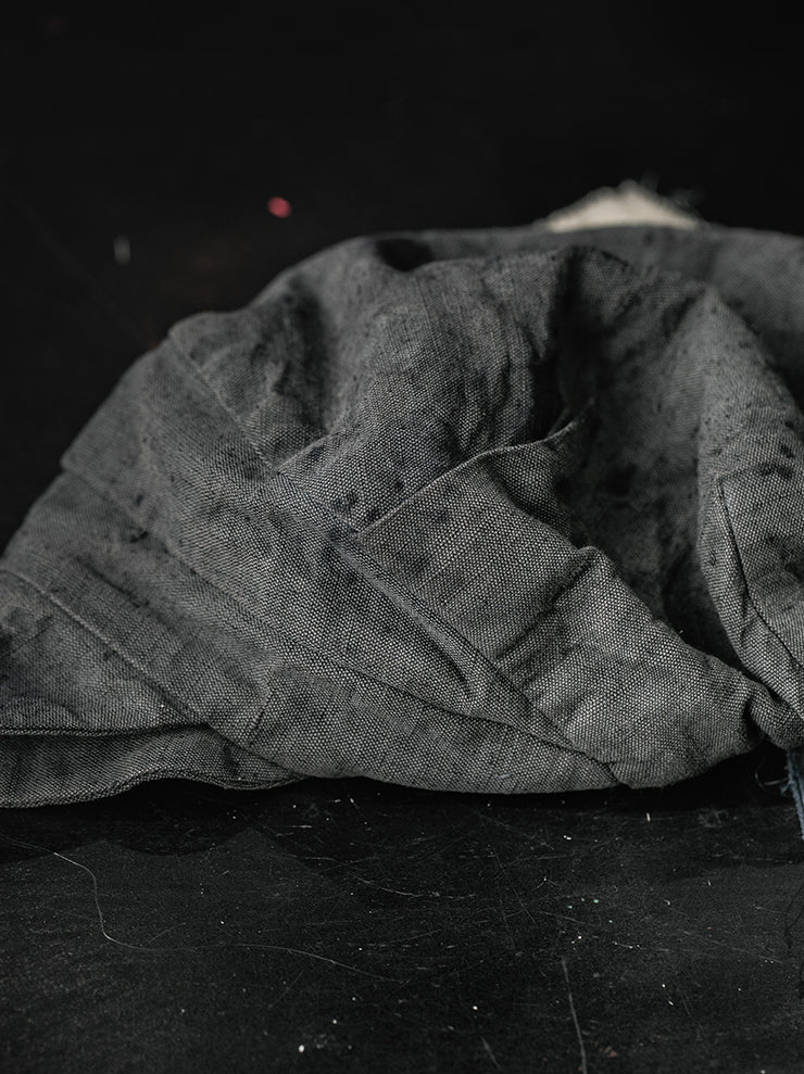 ATELIER SUPPAN<br>Bluegreen hemp CAP / E26-24