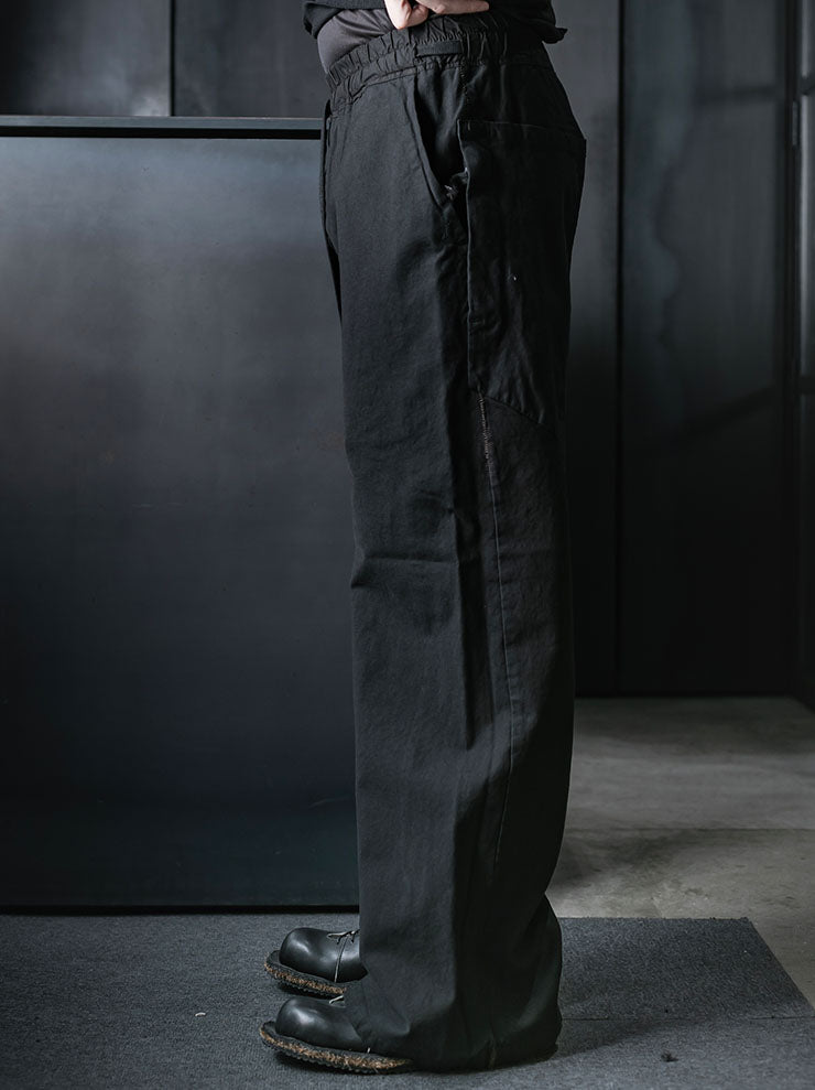 69 BY ISAAC SELLAM<br>MENS 6 ポケットラージパンツ / NOIR