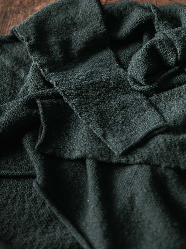 DANIEL ANDRESEN<br>Turtle pullover thapsy / pine