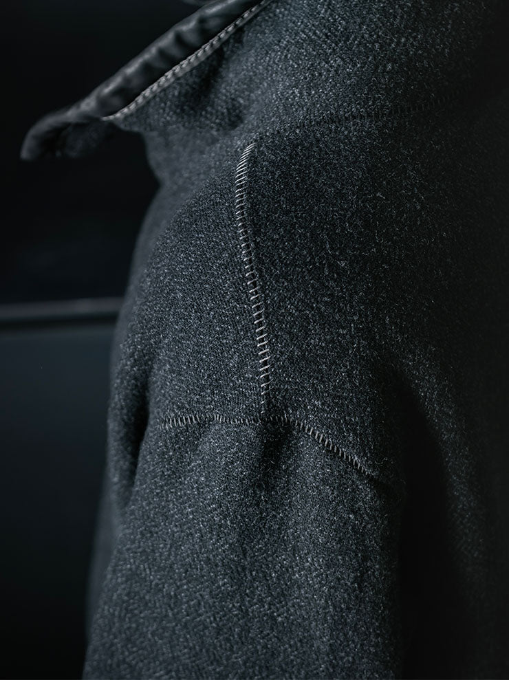 69 BY ISAAC SELLAM MENS High Neck Coat / UNIQUE