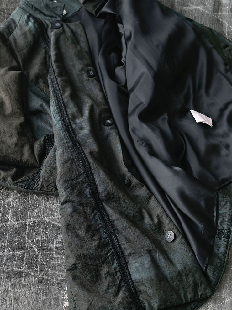 By Walid<br> MENS RUFUS COAT WADDED / GREEN