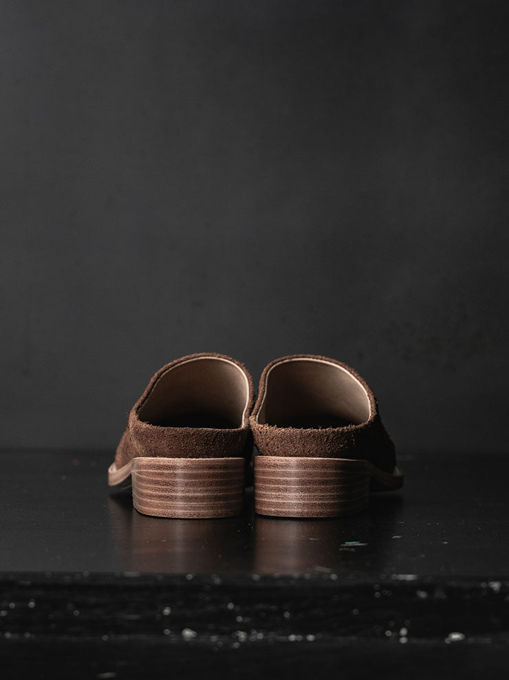 THE BACKWARD VENDOR<br>レリックミュール / Brown