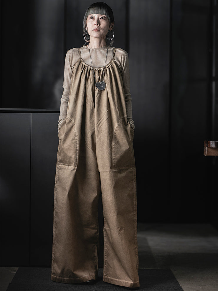 UMA WANG<br>WOMENS PAUL PANTS / TAN