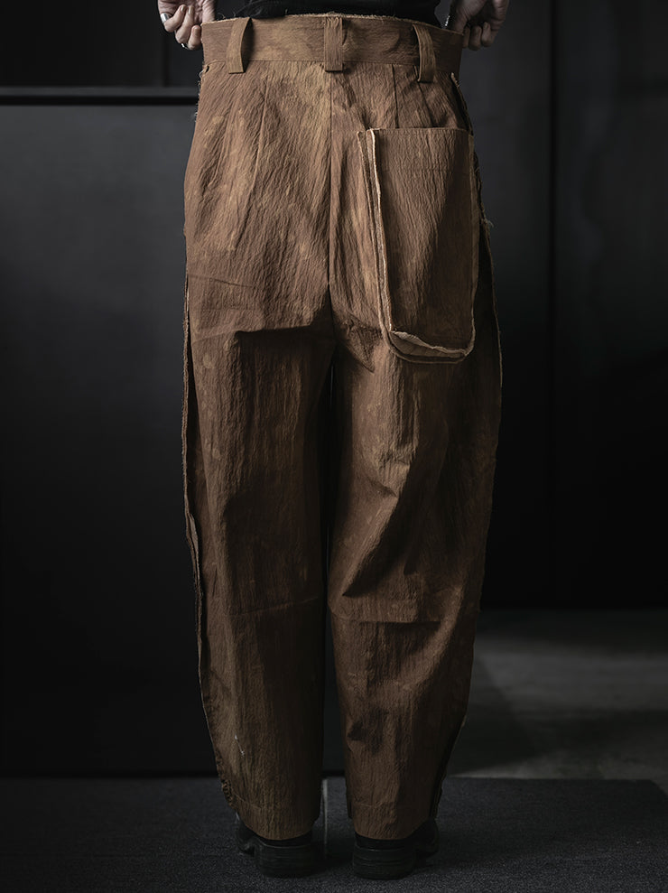 COMMUNS<br>WOMENS TROUSERS / Caramel Dyeing