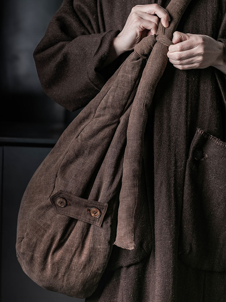 GATHERING<br>ROLY POLY BAG / BROWN