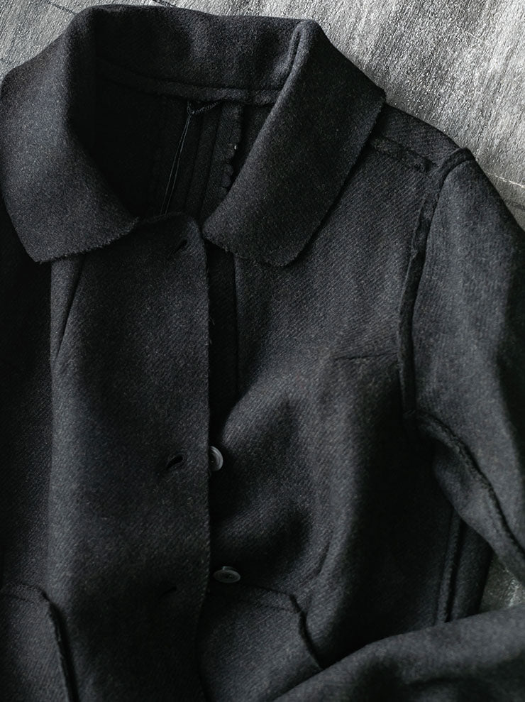 ATELIER SUPPAN<br>WOMENS CACHMERE COAT / W26-26