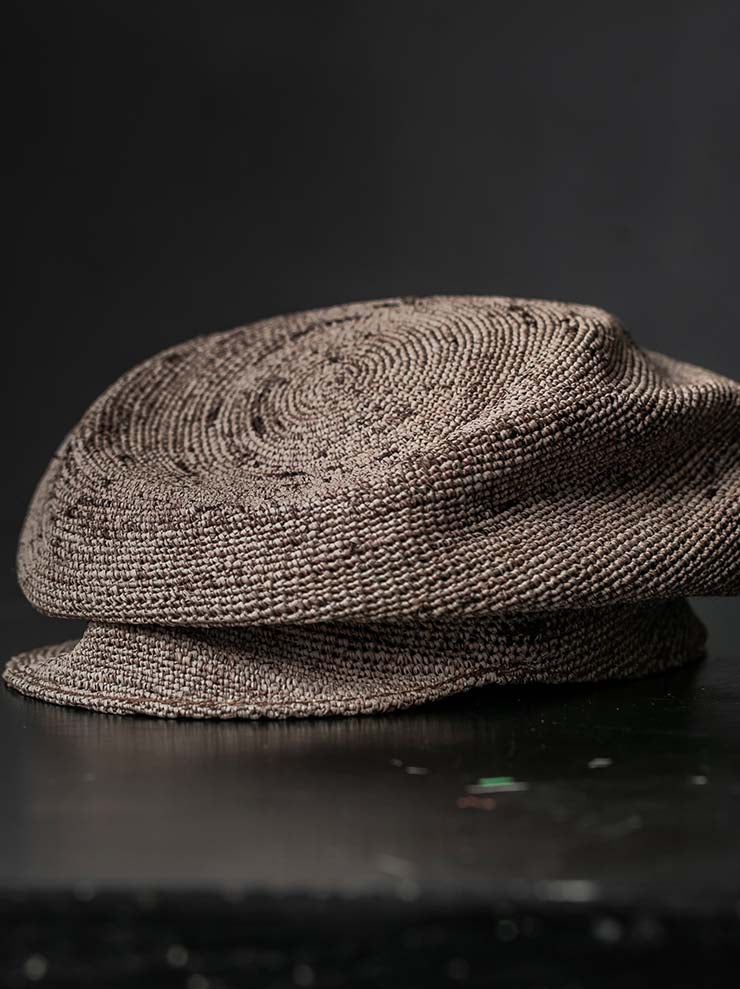 HORISAKI<br>TOQUILLA STRAW HAT SHNLK - ss26 / CAMEL