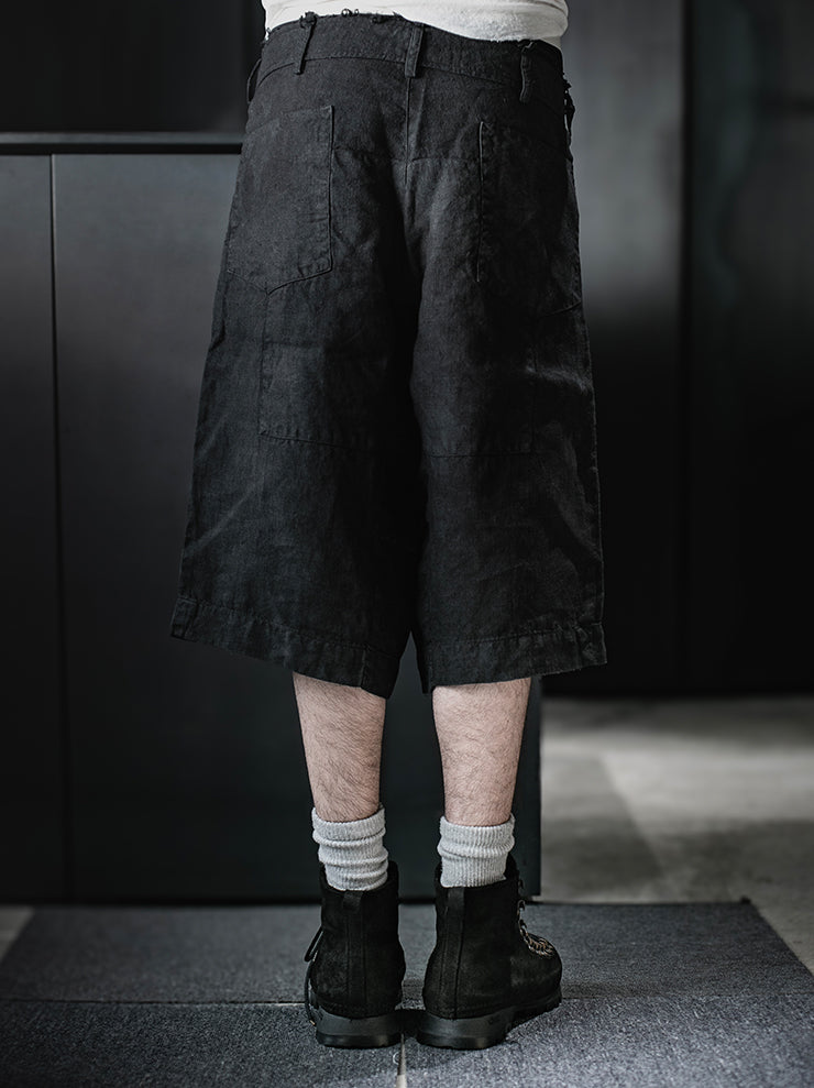 ATELIER SUPPAN<br>MENS Light hemp shorts / E26-11