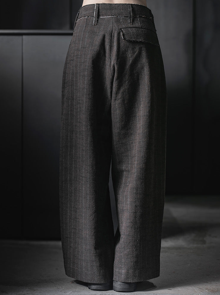 WRIGHT + DOYLE<br>UNISEX KASSEL TROUSERS / BARK