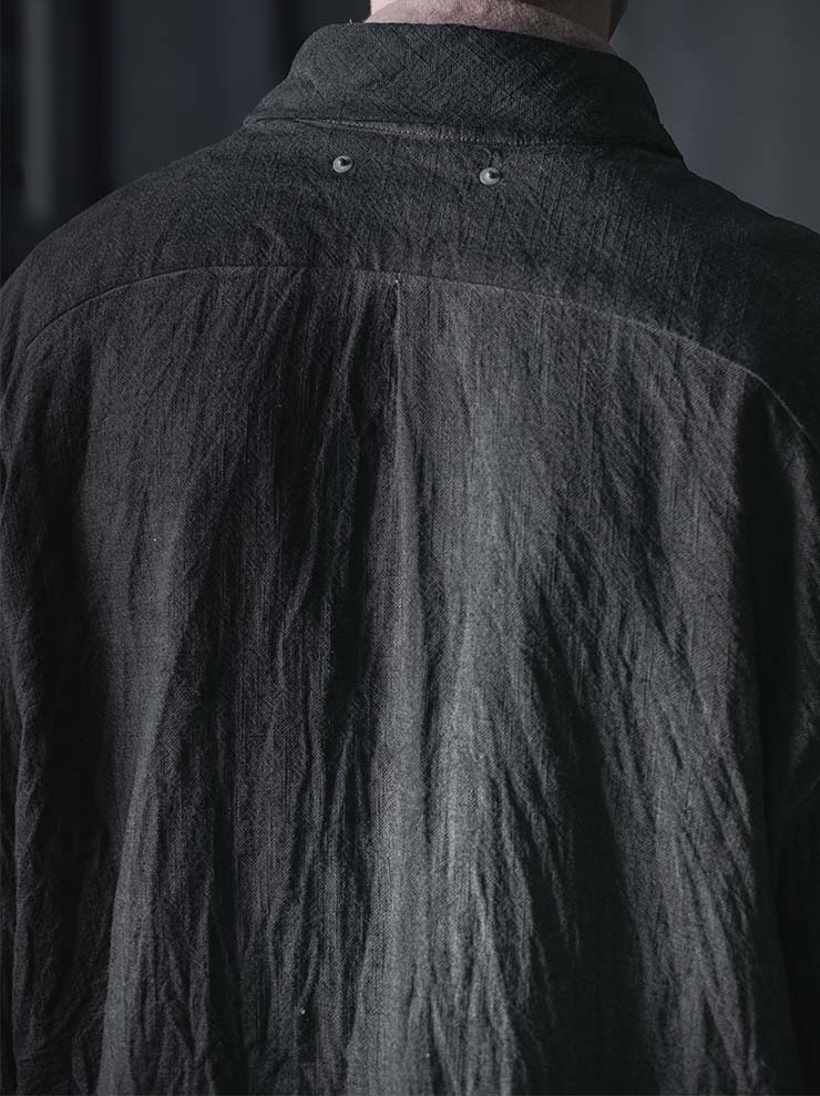 EVAN SCOTT MONROE<br>Coal Miners Coat / Sumi Ink, Charcoal